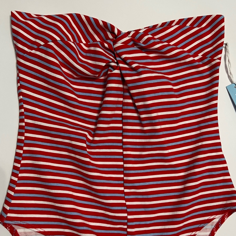 Striped Bodysuit - Picture 2 of 5